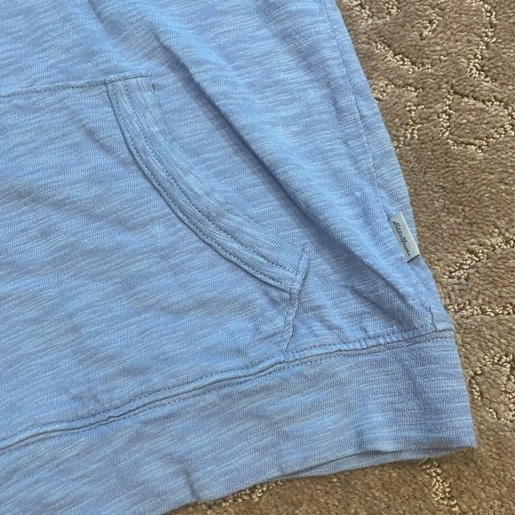 Eddie Bauer light blue zip up hoodie, mid sleeve, size XS - Picture 4 of 7